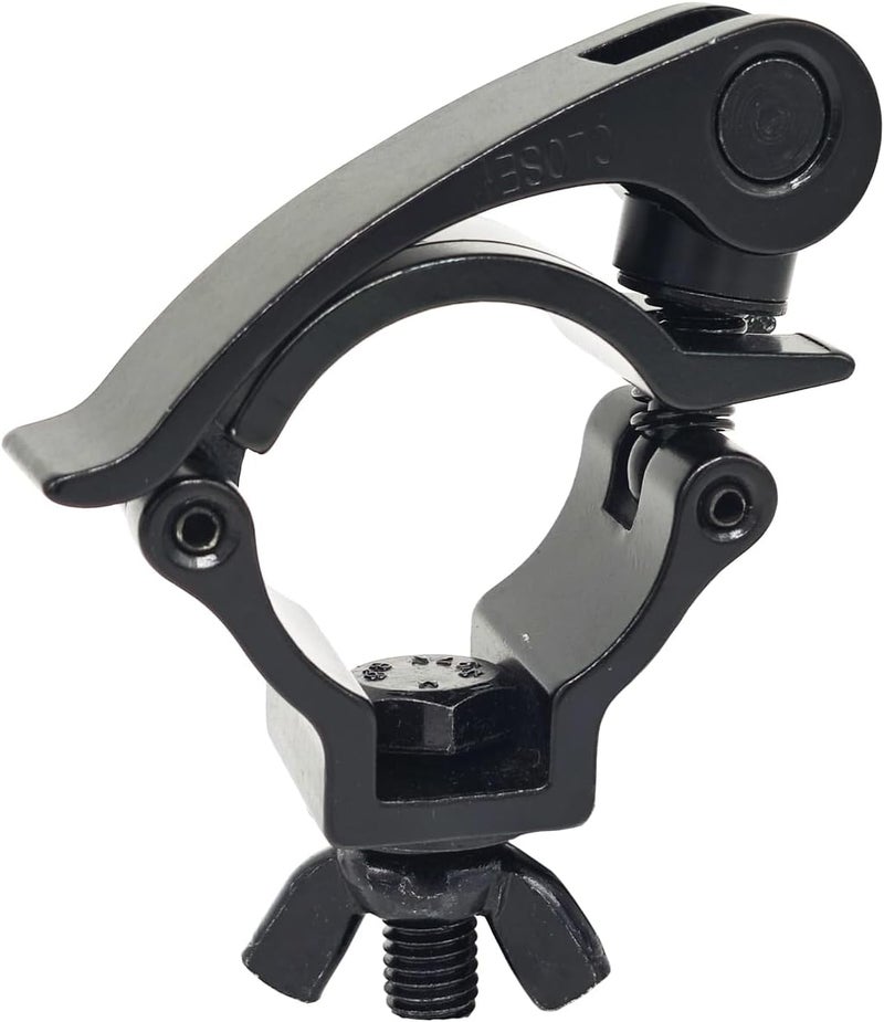 Douzime 2 Pack 1.49-1.57 inch Lighting Truss Clamp Stage Light Clamps Heavy Duty 220 Lbs for DJ Lighting Par Lights Spot Lights - Image 3